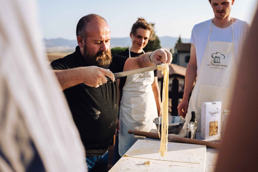 Picture 2 for Activity Volterra: Fresh Pasta Cooking Class at a Tuscan Farmhouse