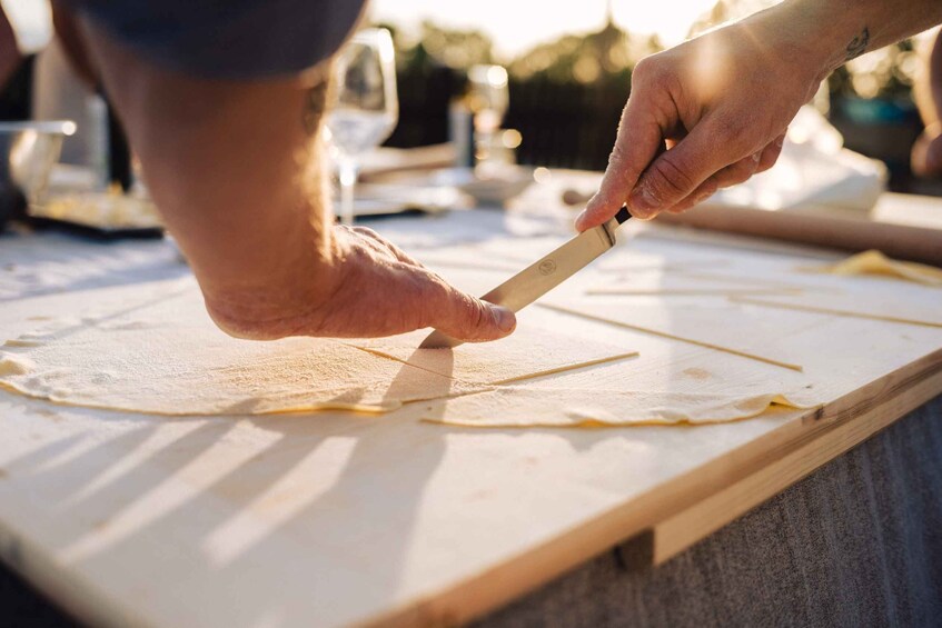 Picture 1 for Activity Volterra: Fresh Pasta Cooking Class at a Tuscan Farmhouse