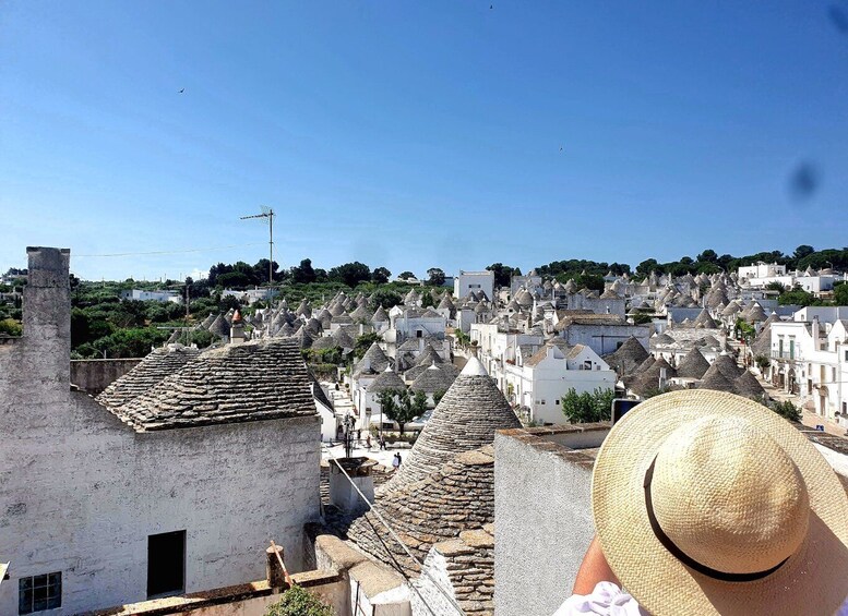 Brindisi: Alberobello, Locorotondo & Ostuni Tour with Brunch