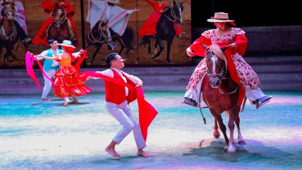 Picture 2 for Activity Lima: Buffet dinner, dance show | Peruvian Paso Horses |