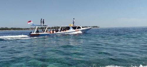 Sharing Snorkelling Starting Gili Air