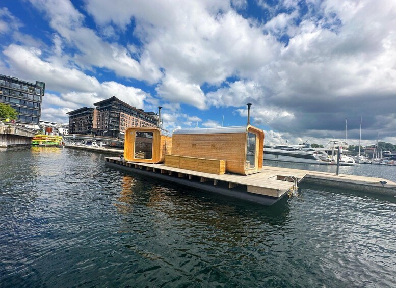 Picture 21 for Activity Oslo: Self-Service Public Floating Sauna Ticket