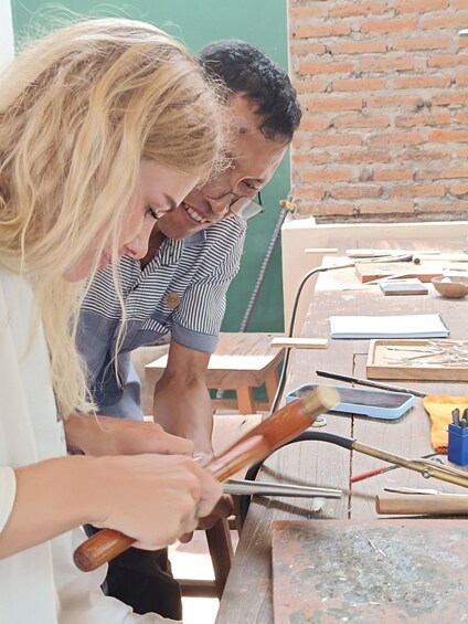 Picture 20 for Activity Bali: Canggu Jewelry Making Class with 7 Grams of Silver