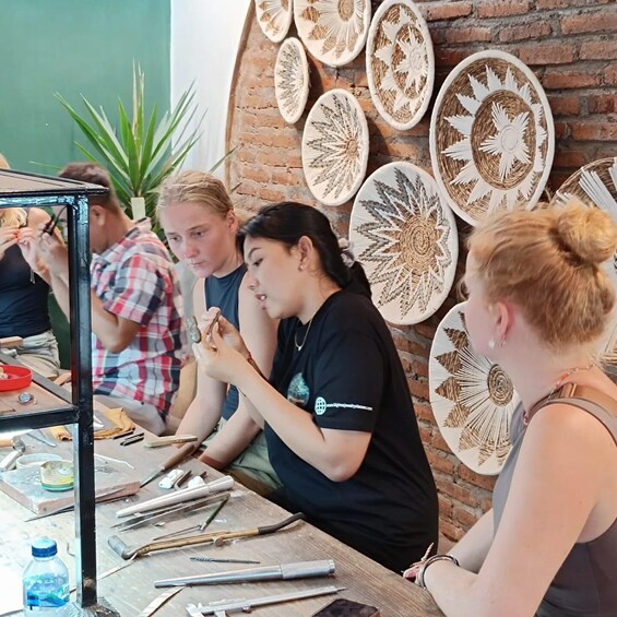 Picture 7 for Activity Bali: Canggu Jewelry Making Class with 7 Grams of Silver