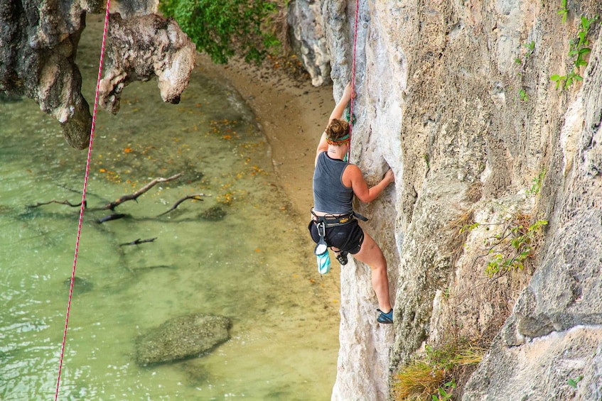 Picture 8 for Activity Krabi: Full-Day Rock Climbing Course at Railay Beach