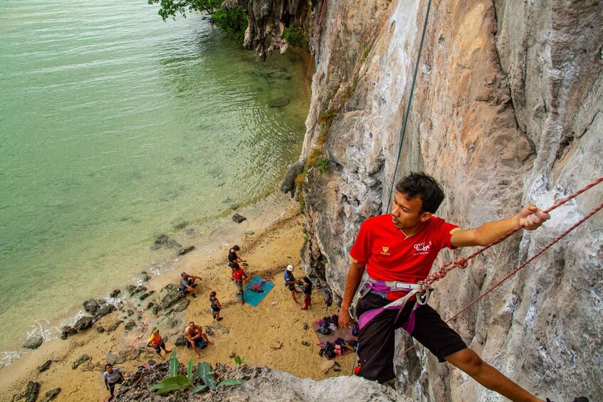 Picture 5 for Activity Krabi: Full-Day Rock Climbing Course at Railay Beach
