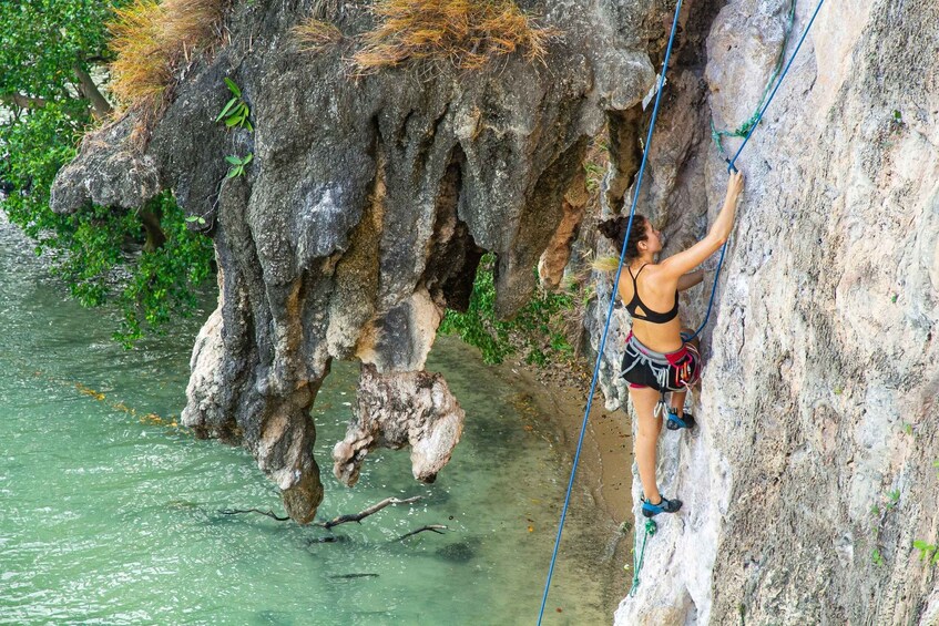 Picture 11 for Activity Krabi: Full-Day Rock Climbing Course at Railay Beach