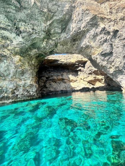 Picture 2 for Activity Malta: Comino, Gozo, Blue & Crystal Lagoon, and Caves Cruise