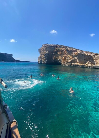 Picture 8 for Activity Malta: Comino, Blue Lagoon, Crystal Lagoon and Caves Cruise