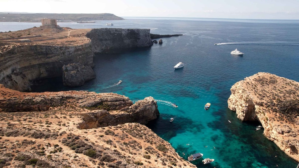 Malta: Comino, Gozo, Blue & Crystal Lagoon, and Caves Cruise