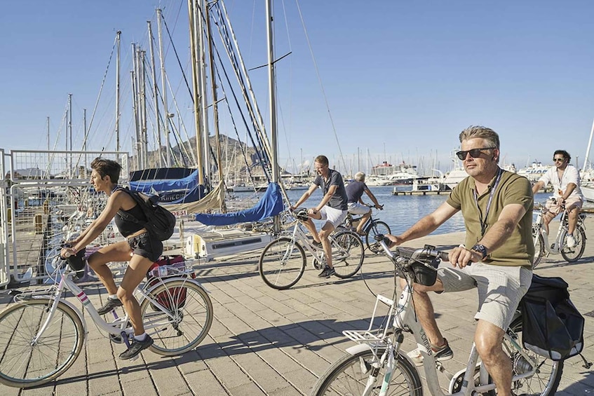 Picture 2 for Activity Palermo: Guided Bike Tour with Street Food Tasting