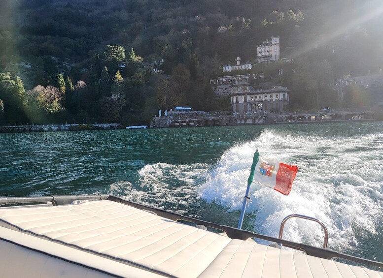 Picture 5 for Activity Como: Lake Como Private Boat Tour with Personal Skipper