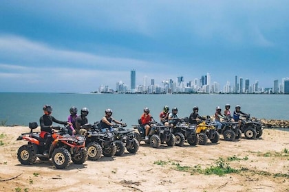 Cartagena: Tierra Bomba Island Guided quad bike Tour