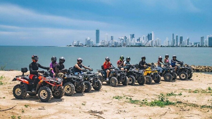 Cartagena: Tierra Bomba Island Guided ATV Tour