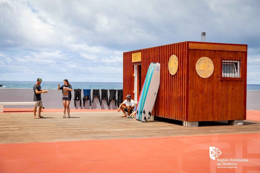 Picture 1 for Activity Madeira: surf lesson at Porto da Cruz