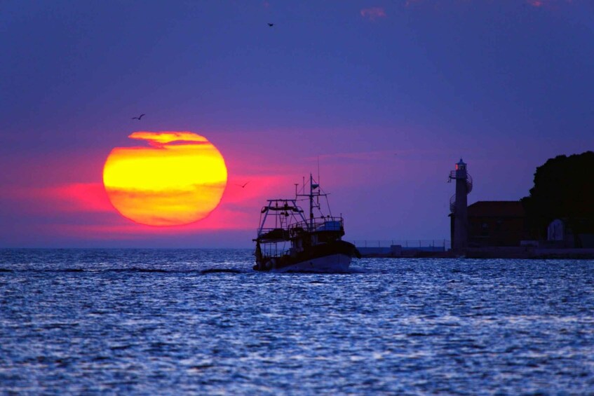 Picture 8 for Activity Zadar: Sunset & Night Cruise with Sparkling Wine