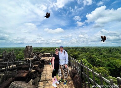 De Koh Ker : Visite privée d’une journée complète des temples cambodgiens