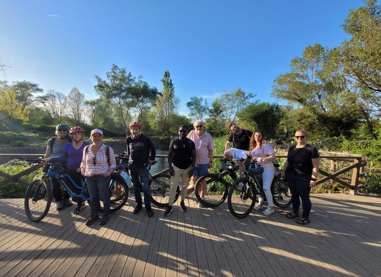 Picture 2 for Activity Rome: Appian Way & Catacomb Sunset E-bike Tour with Aperitif