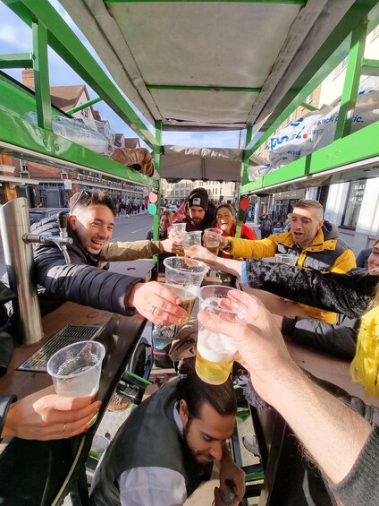 Picture 4 for Activity London: Private Beer Bike Tour with Unlimited Drinks