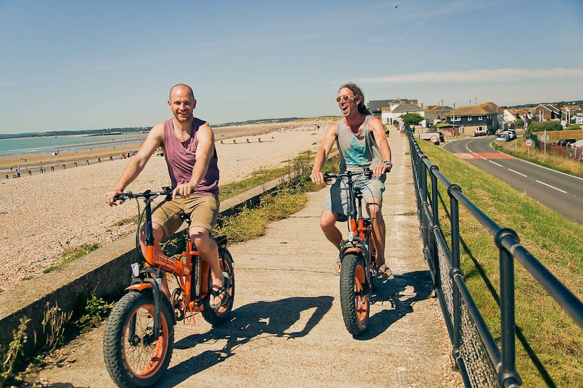 Camber Sands: Fat Tyre Ebike Hire
