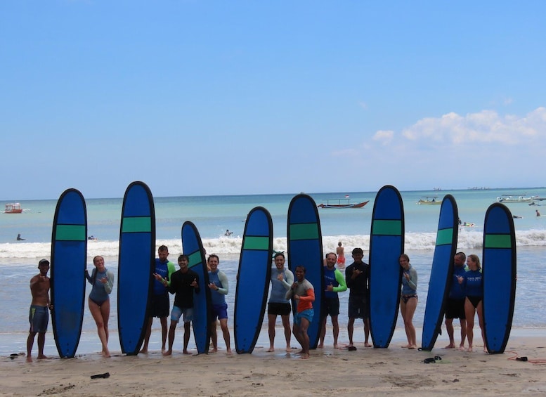 Picture 2 for Activity Uluwatu: Beginner & Intermediate Surf Lesson with Equipment