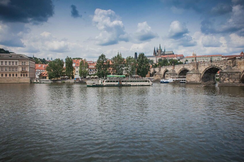 Picture 1 for Activity Prague: Vltava River Evening Dinner Cruise