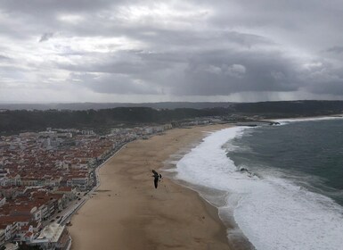 Nazaré: Big Wave Hoofdstad & Middeleeuwse Óbidos tour vanuit Lissabon