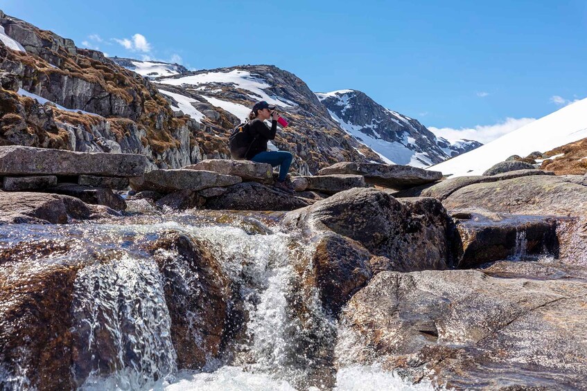 Picture 5 for Activity From Stavanger: Off-Season Guided Hike to Kjerag