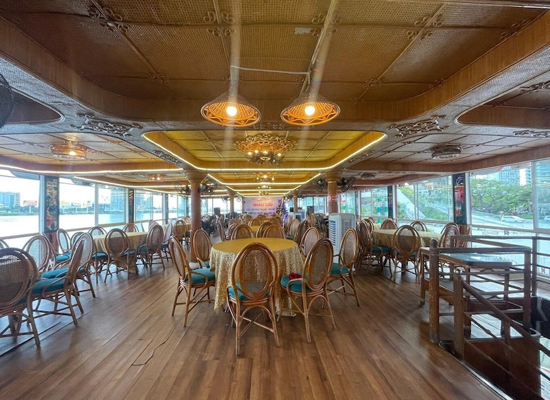 Picture 1 for Activity Da Nang: Han River Night Boat Trip with Show on Weekends