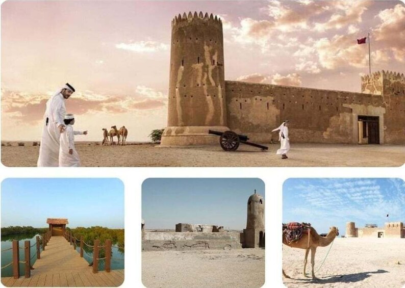 North Qatar, Zubara Fort, Purple Island, Mangroves Colony