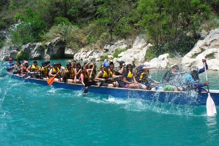 Picture 3 for Activity Ciudad Valles: Tamul Waterfall Canoe Ride Experience