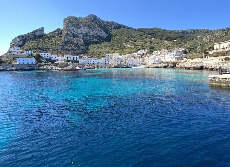 Picture 3 for Activity From Trapani: Favignana and Levanzo Yacht Tour with Stops