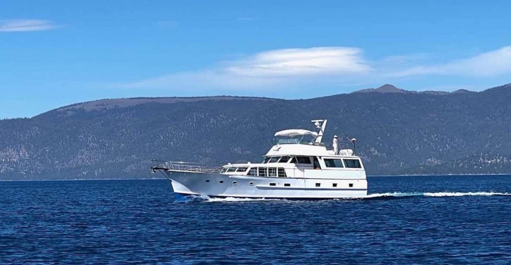 Picture 2 for Activity Lake Tahoe: Scenic Sunset Cruise with Drinks and Snacks