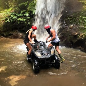 Ubud Bali: Kuber quad bike Quad Bike with Long Tunnel & Waterfalls