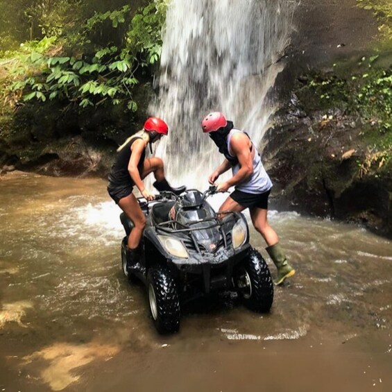Picture 1 for Activity Ubud Bali: Kuber ATV Quad Bike with Long Tunnel & Waterfalls
