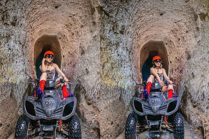 Picture 2 for Activity Ubud Bali: Kuber ATV Quad Bike with Long Tunnel & Waterfalls