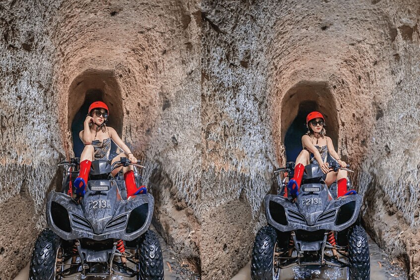 Picture 2 for Activity Ubud Bali: Kuber ATV Quad Bike with Long Tunnel & Waterfalls