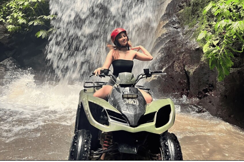 Picture 1 for Activity Ubud Bali: Kuber ATV Quad Bike with Long Tunnel & Waterfalls