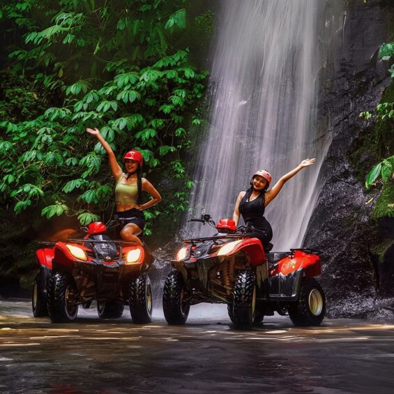 Picture 1 for Activity Ubud Bali: Kuber ATV Quad Bike with Long Tunnel & Waterfalls