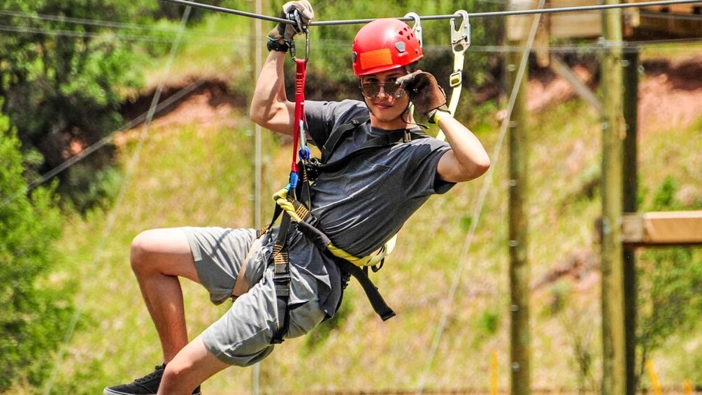 Idaho Springs: Clear Creek Ziplining Experience