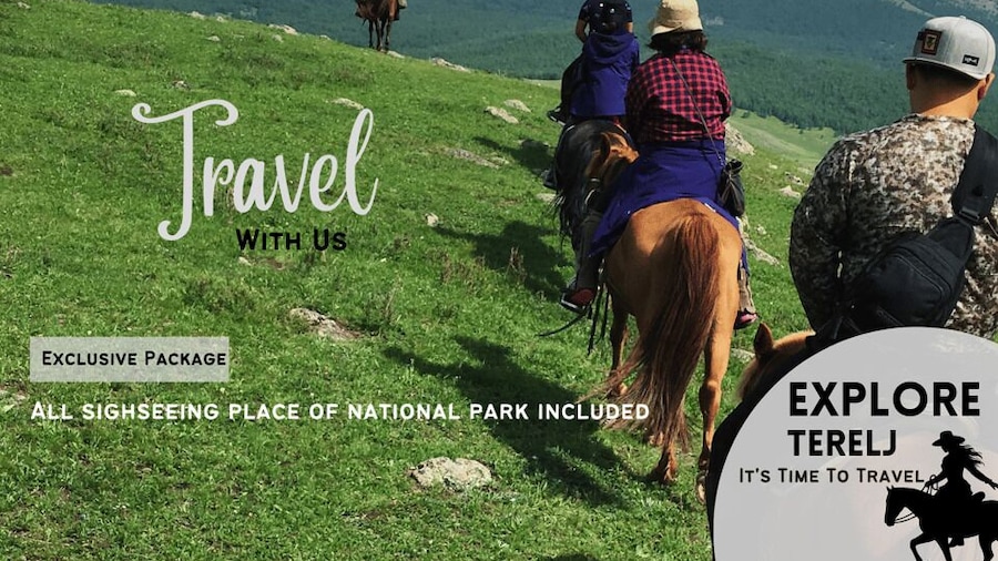 Horse riding experience in Terelj National park 1 day