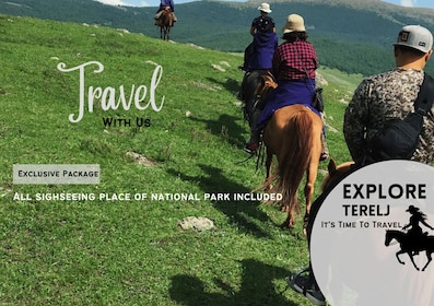 Horse riding experience in Terelj National park 1 day