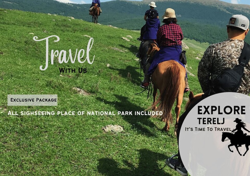 Horse riding experience in Terelj National park 1 day
