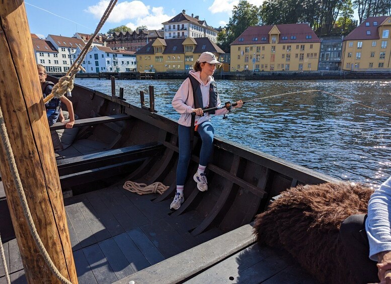 Picture 3 for Activity Bergen: Viking Ship Sailing Experience and Sightseeing Trip