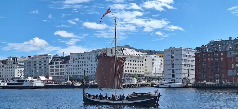 Picture 9 for Activity Bergen: Viking Ship Sailing Experience and Sightseeing Trip