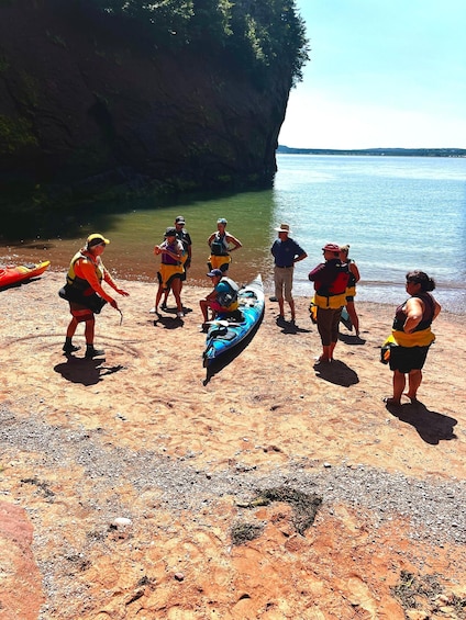 Picture 2 for Activity Saint John: Guided Kayaking Tour of St. Martins Sea Caves