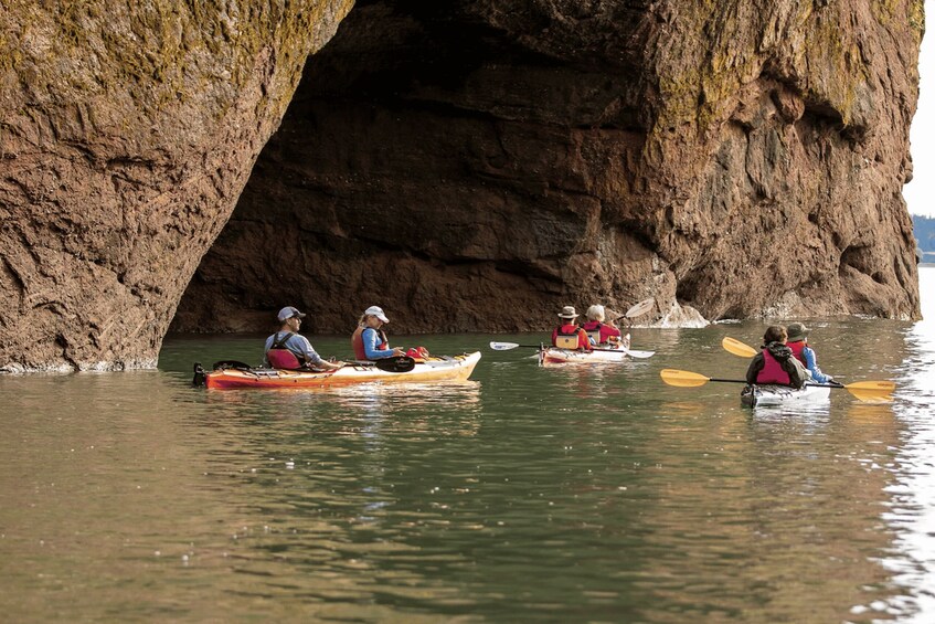 Picture 5 for Activity Saint John: Bay of Fundy Guided Kayaking Tour with Snack