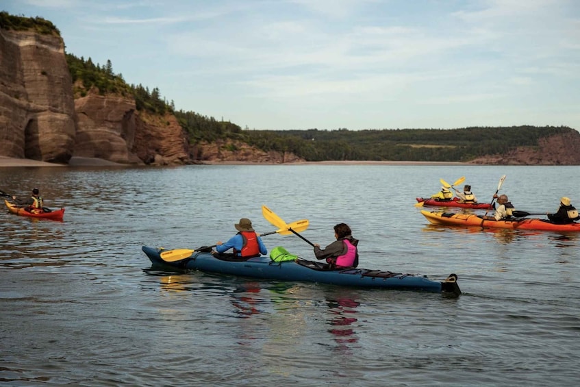 Picture 6 for Activity Saint John: Bay of Fundy Guided Kayaking Tour with Snack