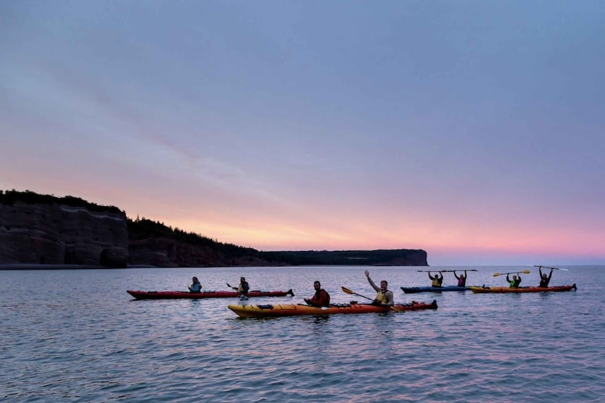 Picture 4 for Activity Saint John: Bay of Fundy Guided Kayaking Tour with Snack