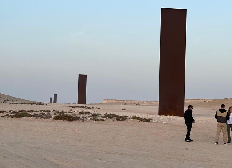 Picture 3 for Activity West Qatar tour to Richard Sierra sculpture,Umbrella Rock